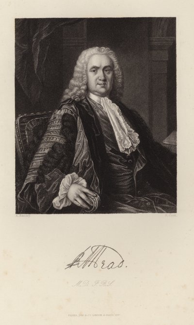 Richard Mead, 1847 av Allan Ramsay