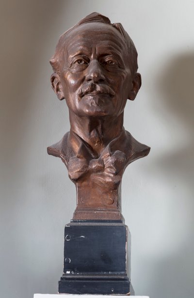Skulptur av C R Ashbee, ca. 1929 av Allan Wyon