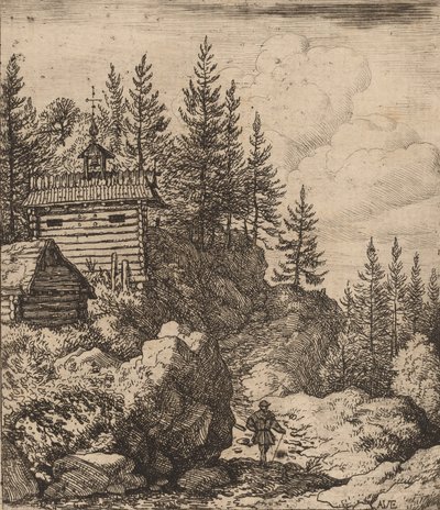 Kapell, sannsynligvis ca. 16451656. av Allart van Everdingen