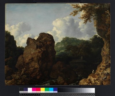 Norsk landskap, 1656 av Allart van Everdingen