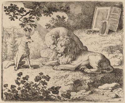 Reynard beskriver de manglende skattene av Allart van Everdingen