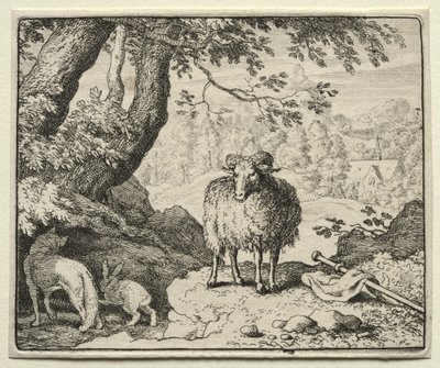 Reynard the Fox: Reynard vender hjem. av Allart van Everdingen