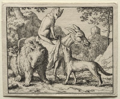 Reynard the Fox: Reynard og hans følgesvenner av Allart van Everdingen