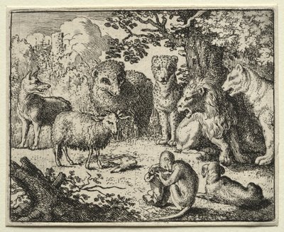 Reynard the Fox: The Arrival of the Packet av Allart van Everdingen