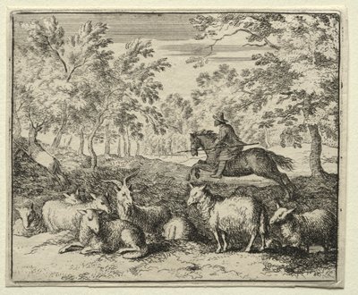 Reynard the Fox: The Chase of the Stag. av Allart van Everdingen