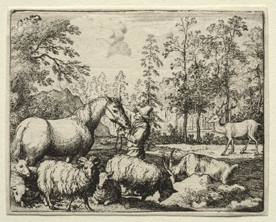 Reynard the Fox: The Jealous Horse. av Allart van Everdingen