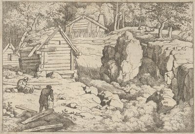 Snekkeren, 1600-tallet. av Allart van Everdingen
