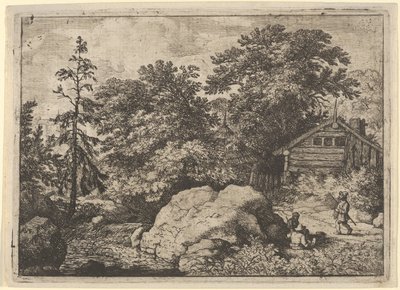 The Hill, 1600-tallet. av Allart van Everdingen