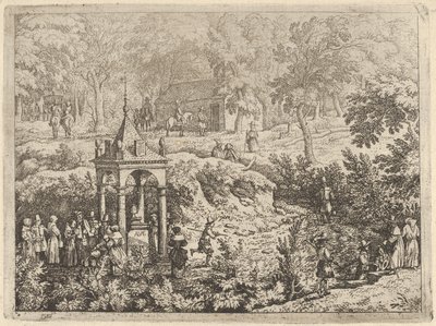 Den tredje våren, 1600-tallet. av Allart van Everdingen