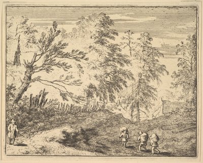 De tre bærerne. av Allart van Everdingen