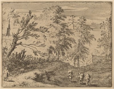 Tre portører, sannsynligvis ca. 16451656. av Allart van Everdingen