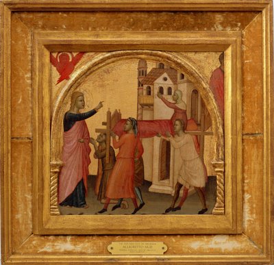 Oppstandelsen til Drusiana, ca. 1370 av Allegretto Nuzi