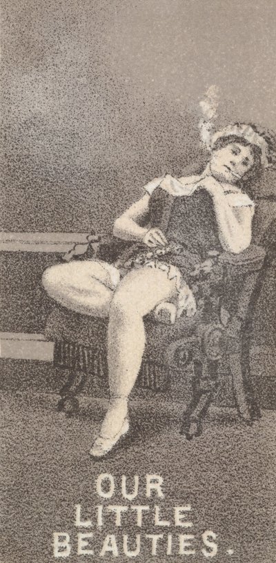 Fra Actresses-serien N57 som promoterer Our Little Beauties Cigarettes for Allen & Ginte..., 1890. av Allen and Ginter