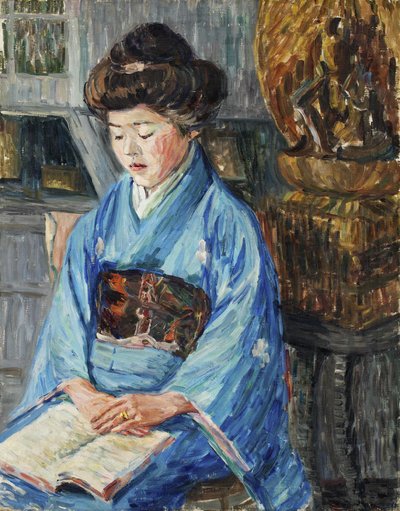 Japansk kvinne av Alma Del Banco