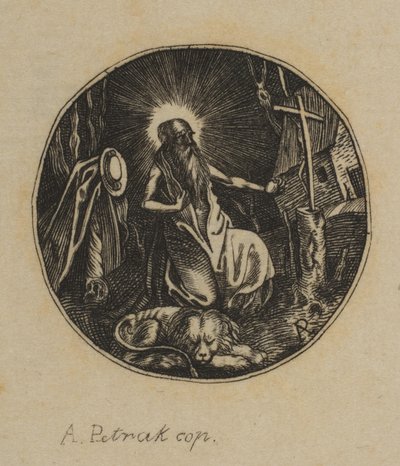 Saint Hieronymus, 1800-tallet. av Alois Petrak