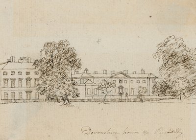 Devonshire House, Piccadilly, London av Alois Schonn