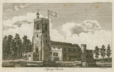 Stepney Church, London av Alois Schonn