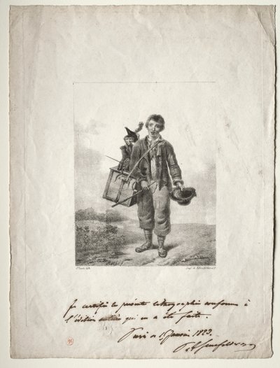 Orgelkverngutt. av Alois Senefelder