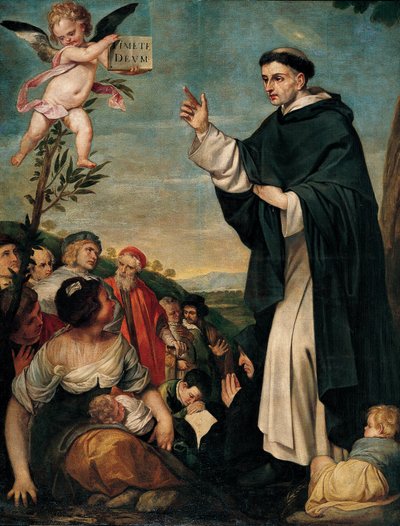 St. Vincent Ferrer Forkynnelse av Alonso Cano