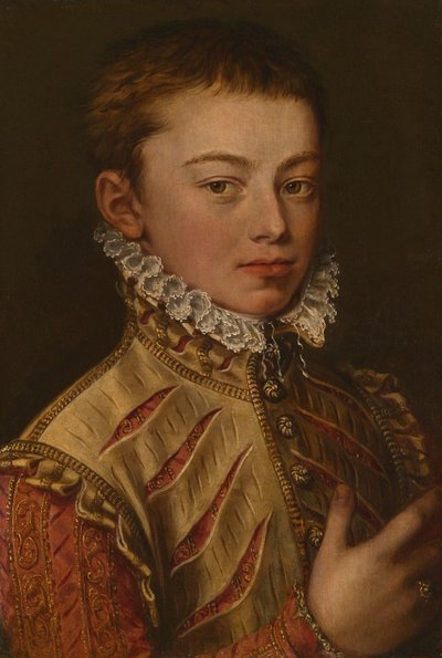 Portrett av Don Juan av Østerrike av Alonso Sánchez Coello