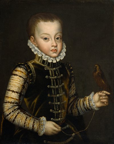 Portrett av infante Ferdinand av Spania av Alonso Sánchez Coello