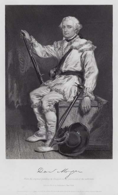 Daniel Morgan (gravering) av Alonzo (after) Chappel
