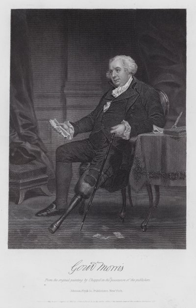 Gouverneur Morris (gravering) av Alonzo (after) Chappel