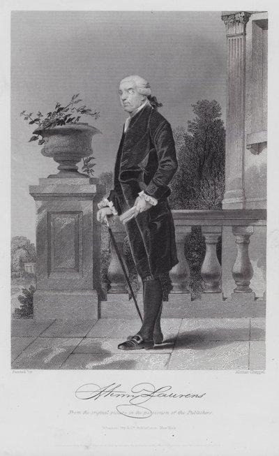 Henry Laurens (gravering) av Alonzo (after) Chappel