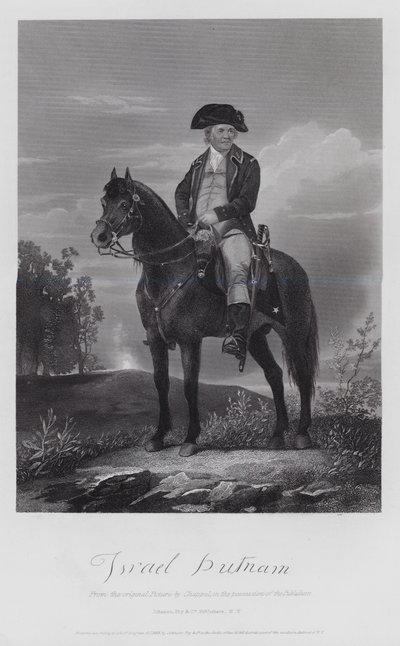 Israel Putnam (gravering) av Alonzo (after) Chappel