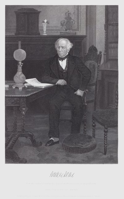 James Kent (gravering) av Alonzo (after) Chappel