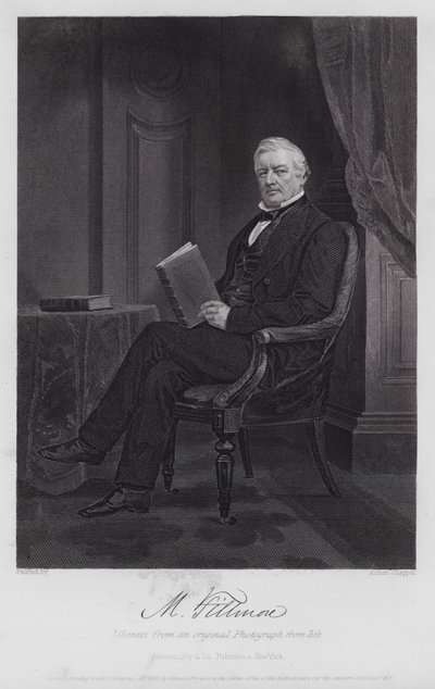 Millard Fillmore (gravering) av Alonzo (after) Chappel
