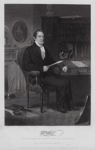 William Wirt (gravering) av Alonzo (after) Chappel