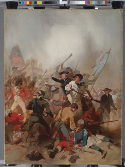 Slaget ved Bunker Hill, 17. juni 1775, 1859 av Alonzo Chappel