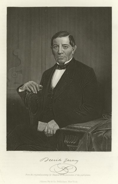 Benito Juarez av Alonzo Chappel