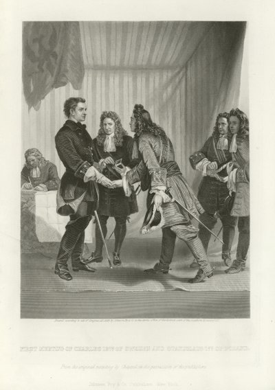 Karl av Sverige og Stanislau av Alonzo Chappel