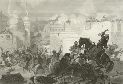 Massacre of the Memlooks, Egypt, 1811 av Alonzo Chappel