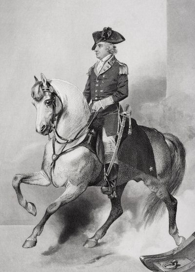 Portrett av Horatio Gates (1728–1806) (litho) av Alonzo Chappel