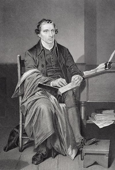Portrett av Patrick Henry (1736-99) av Alonzo Chappel