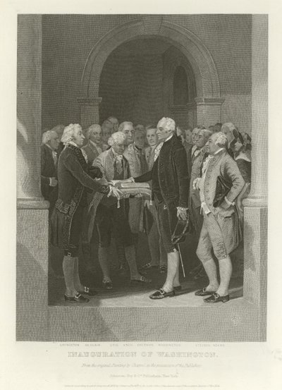 Innvielsen av Washington av Alonzo Chappel