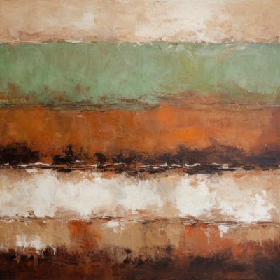 Abstrakt «Desert Horizon» av Alpenglow Workshop