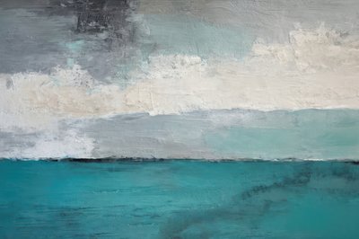 Teal Ocean Horizon av Alpenglow Workshop