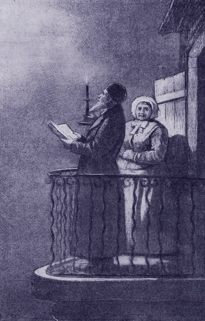 Velsignelse av nymånen av Alphonse (after) Lévy