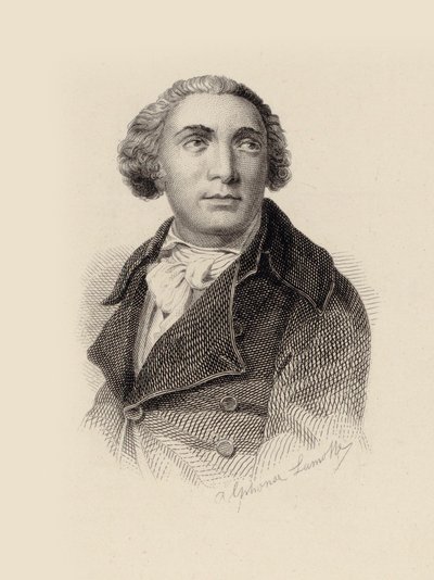 Portrett av Giovanni Paisiello 1740-1816. av Alphonse Lamotte
