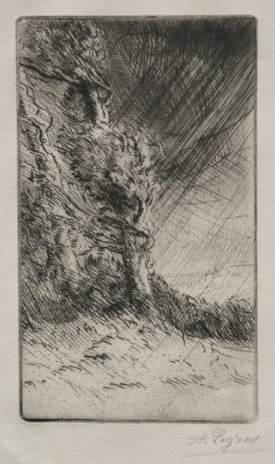 Et vindkast av Alphonse Legros