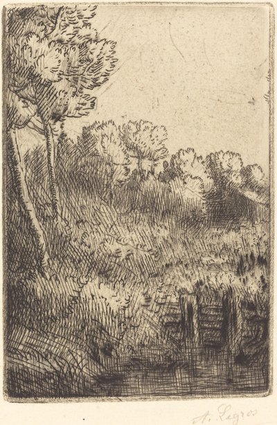 Langs Marne av Alphonse Legros