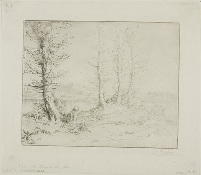Langs elvebredden av Alphonse Legros