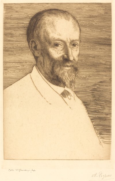 Auguste Poulet-Malassis, 2. tallerken. av Alphonse Legros