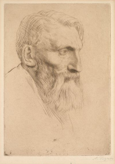 Auguste Rodin av Alphonse Legros