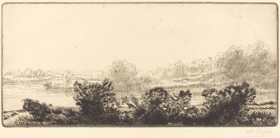 Loirebredden av Alphonse Legros