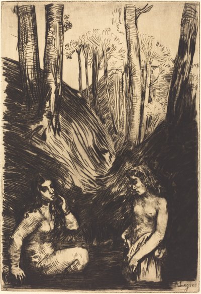 Badende av Alphonse Legros